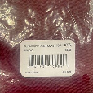 FIGS Catarina One-Pocket Top XXS